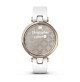 Lily - Cream Gold Bezel with White Case and Silicone Band- 010-02384-10 - Garmin